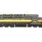 Atlas 6827-1 O Seaboard Coast Line SD35 Diesel Locomotive w/TMCC #616 - 3-Rail VG/Box