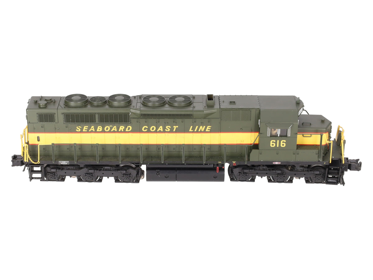 Atlas 6827-1 O Seaboard Coast Line SD35 Diesel Locomotive w/TMCC #616 - 3-Rail VG/Box