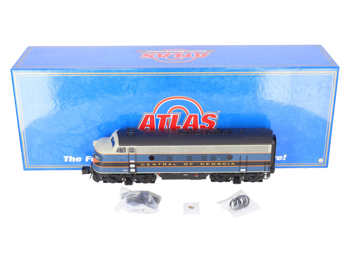 Atlas 1680-1 O Gauge Central of Georgia F-3 Unpowered Locomotive #903 (3 Rail) LN/Box
