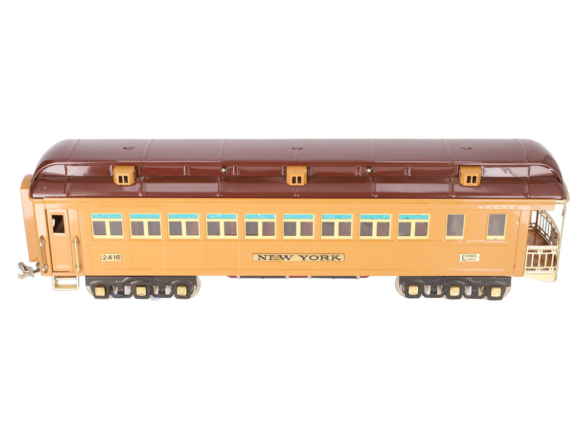 Lionel 6-13424 Standard Gauge NY Observation Car EX/Box