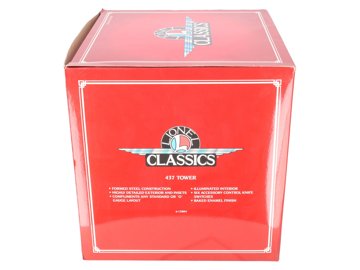 Lionel 6-13804 #437 Classics Tinplate Switch Tower EX/Box