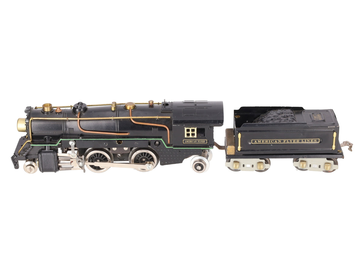 American Flyer 3323 Vintage O 2-4-2 Steam Locomotive & Tender