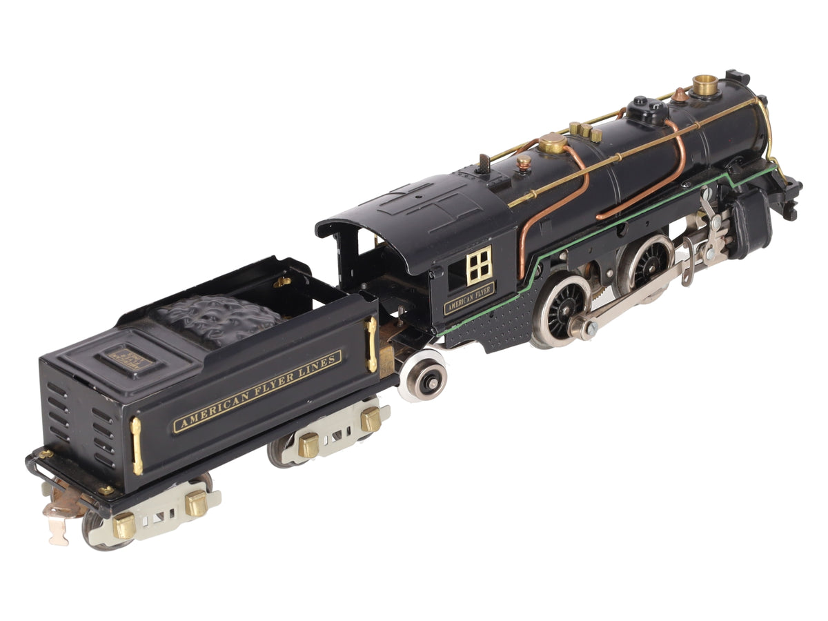 American Flyer 3323 Vintage O 2-4-2 Steam Locomotive & Tender