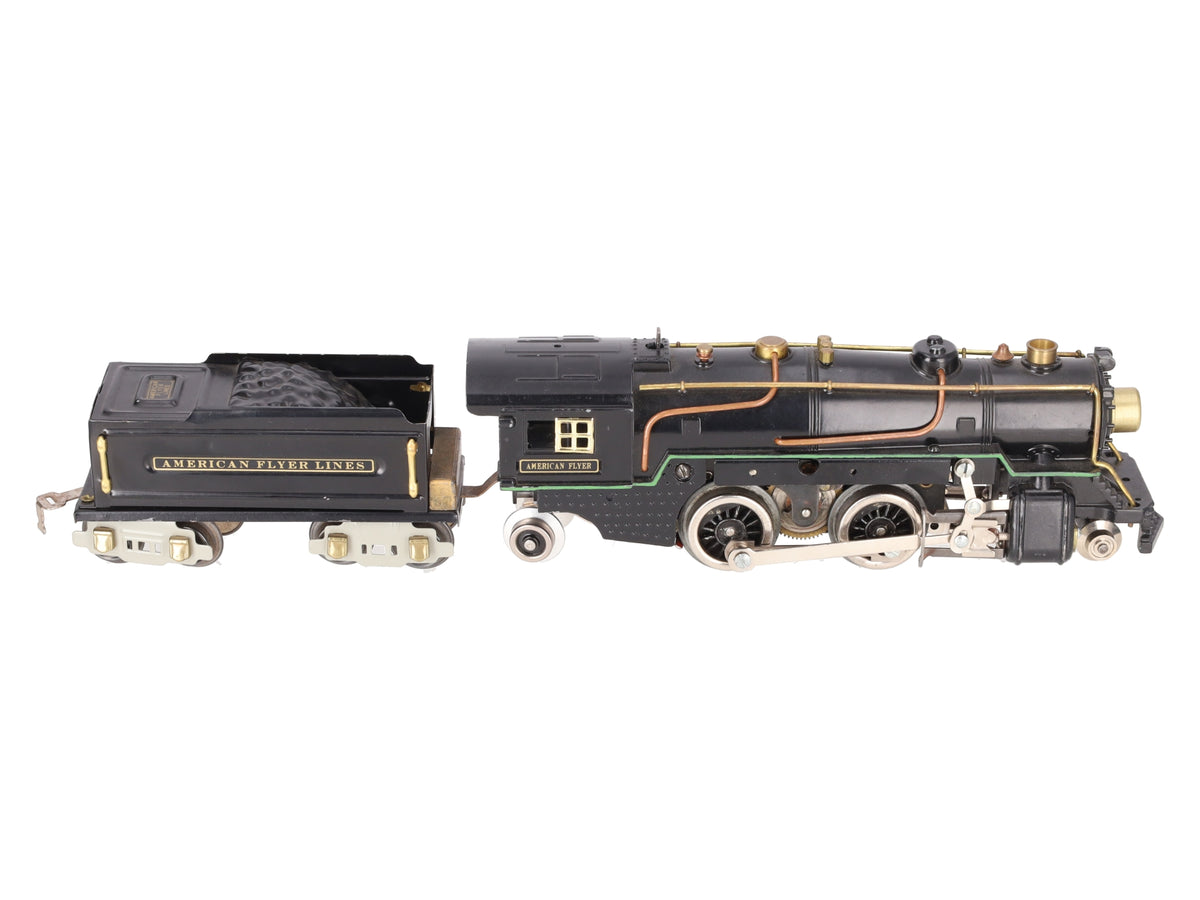 American Flyer 3323 Vintage O 2-4-2 Steam Locomotive & Tender