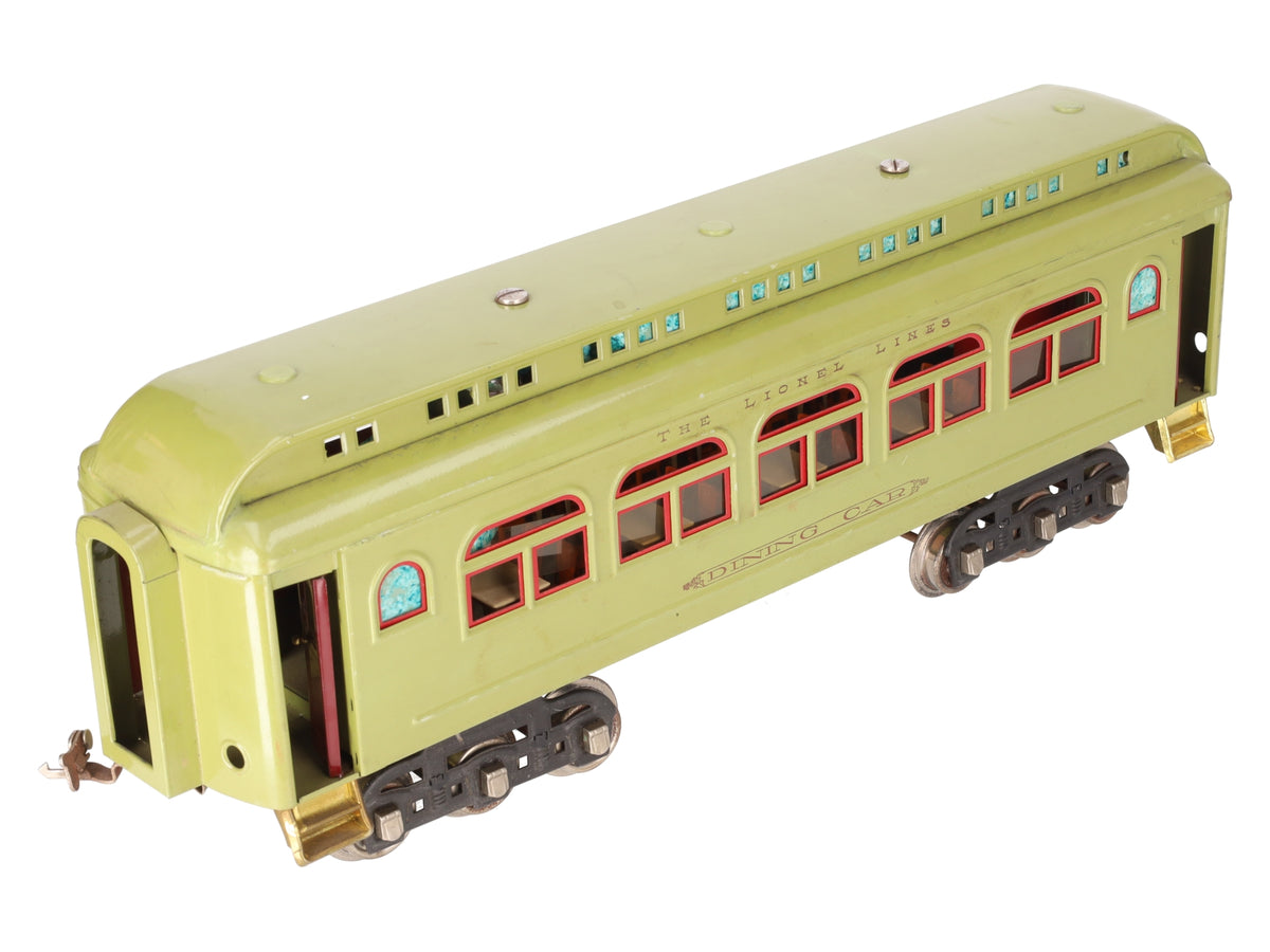 Lionel 431 Vintage Standard Lionel Lines Large Tinplate Dining Car/Box