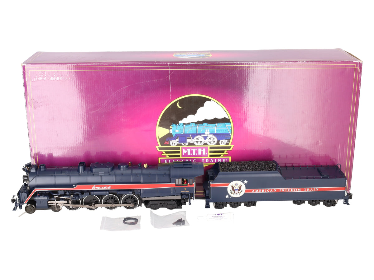 MTH 20-3547-1 American Freedom 4-8-4 T-1 Steam Locomotive w/PS3 #1 LN/Box