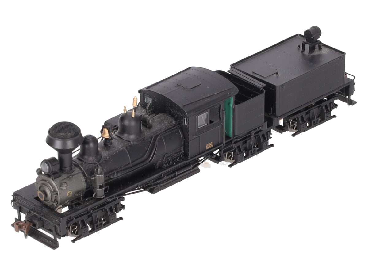 Bachmann 81902 HO Unlettered 80-Ton 3 Truck Shay & Steel Cab w/ DCC LN/Box