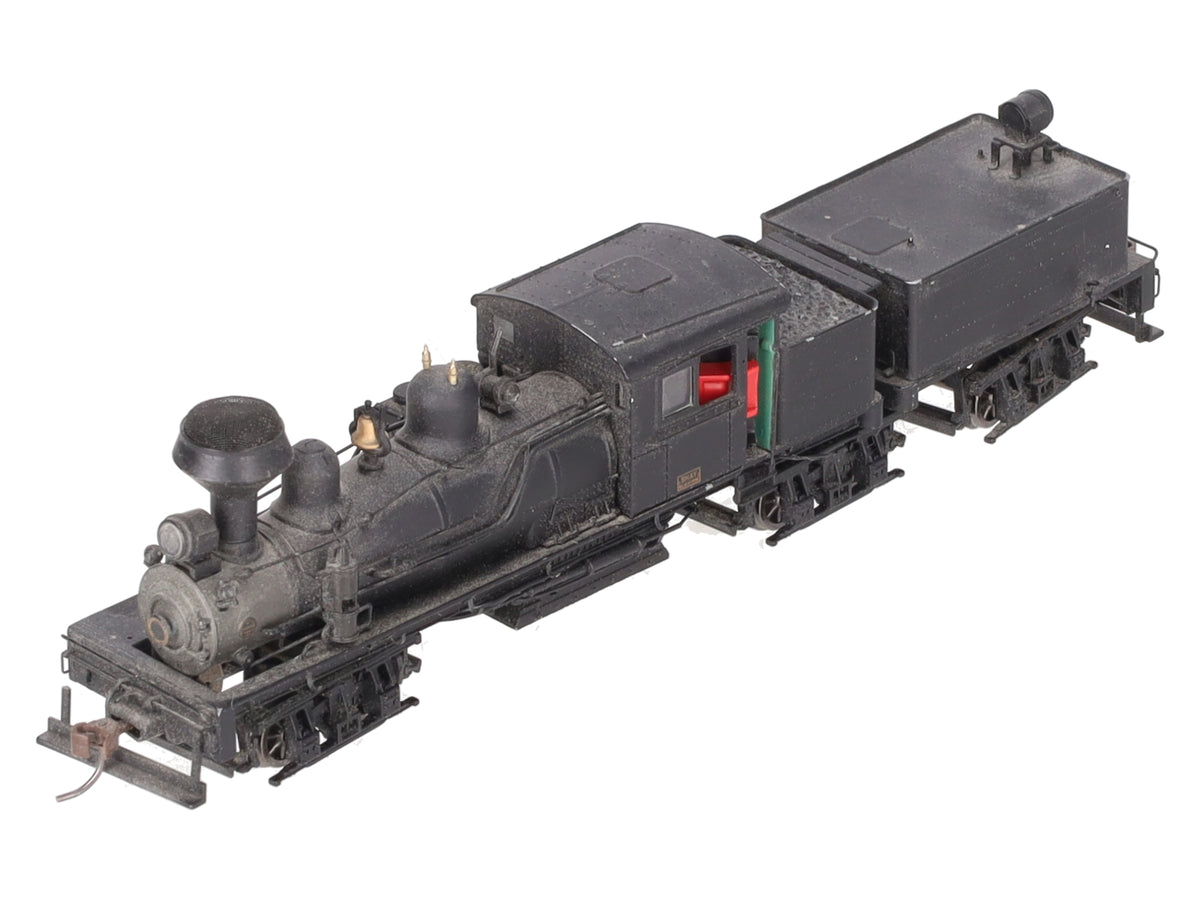 Bachmann 81901 HO Unlettered 80-Ton Three-Truck Shay Steam Locomotive w/Tender EX/Box