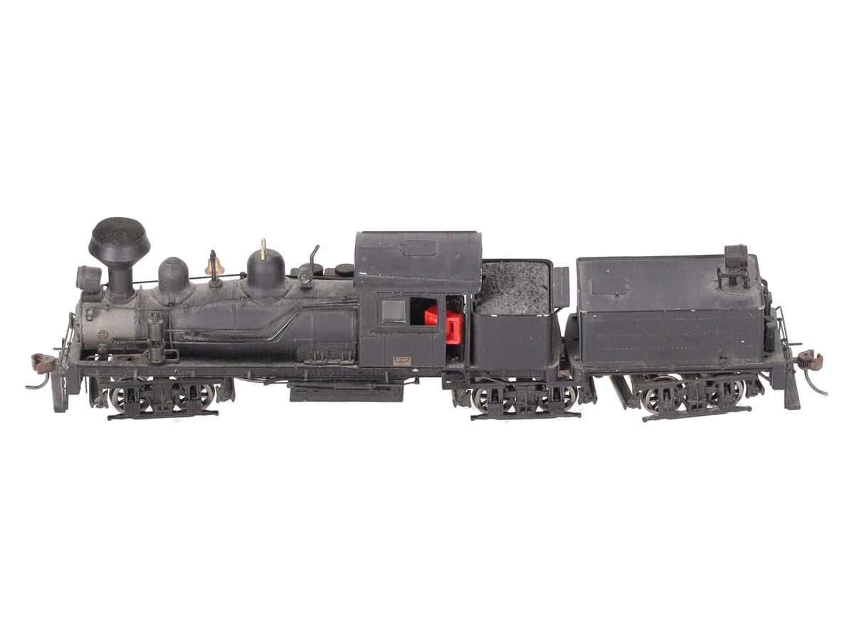 Bachmann 81901 HO Unlettered 80-Ton Three-Truck Shay Steam Locomotive w/Tender EX/Box