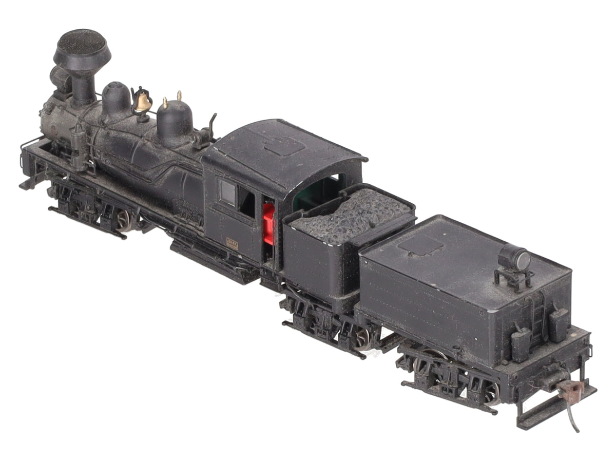 Bachmann 81901 HO Unlettered 80-Ton Three-Truck Shay Steam Locomotive w/Tender EX/Box
