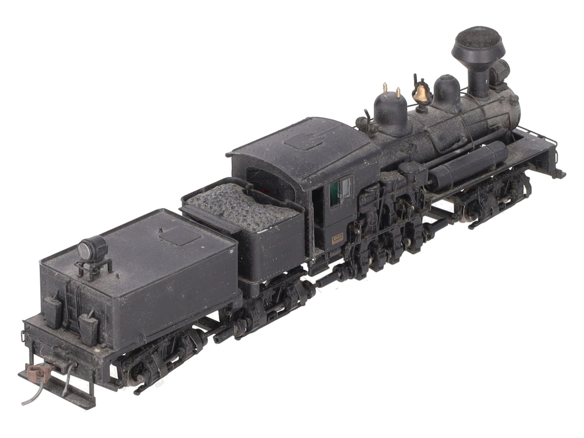 Bachmann 81901 HO Unlettered 80-Ton Three-Truck Shay Steam Locomotive w/Tender EX/Box