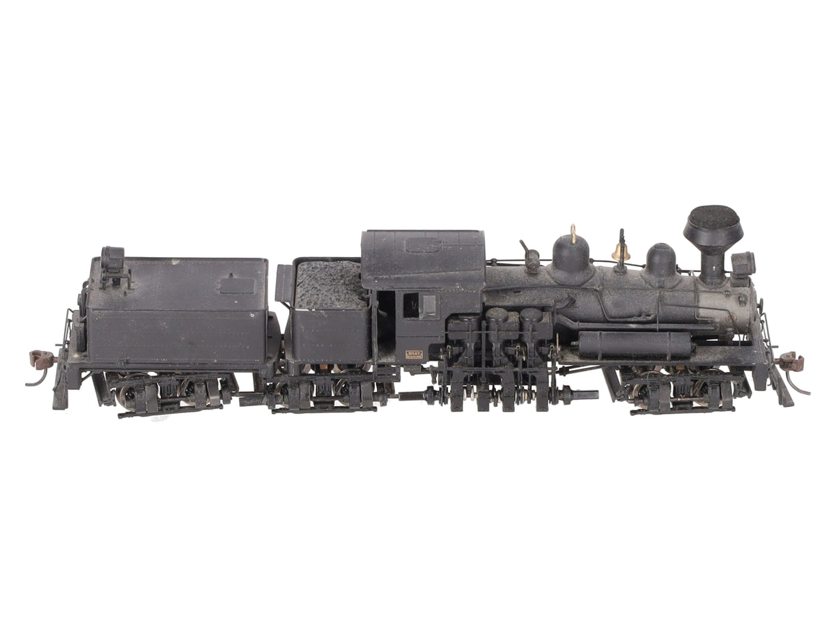 Bachmann 81901 HO Unlettered 80-Ton Three-Truck Shay Steam Locomotive w/Tender EX/Box