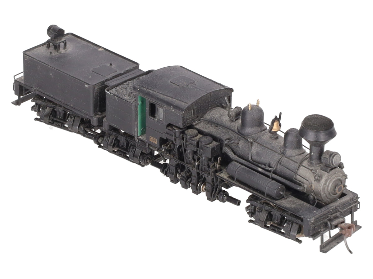 Bachmann 81901 HO Unlettered 80-Ton Three-Truck Shay Steam Locomotive w/Tender EX/Box