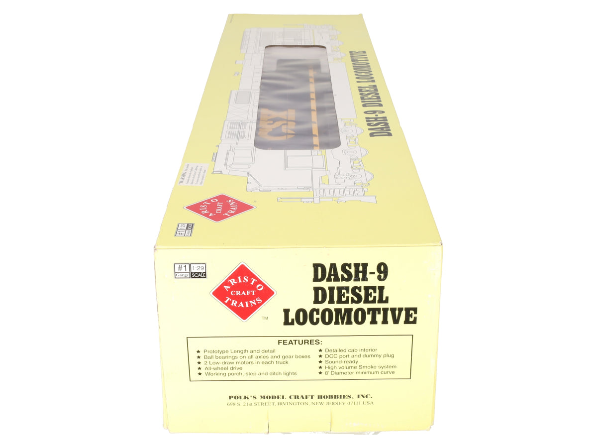 Aristo-Craft 23013 G CSX Dash-9 Diesel Locomotive #9047 EX/Box