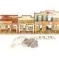 Marx Vintage O 1950's Roy Rogers Mineral City Western Town Litho Storefront Set