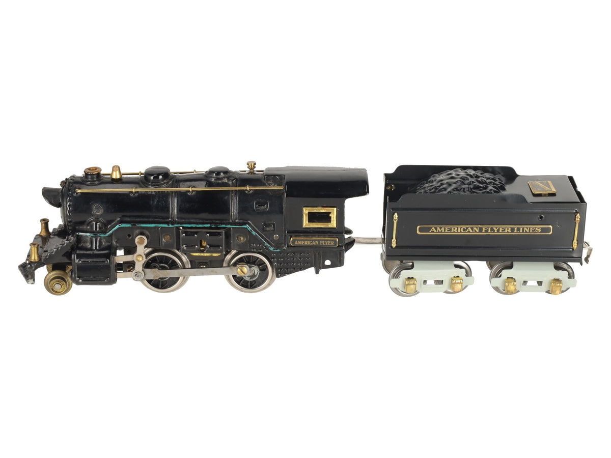 American Flyer 3190 Vintage O Gauge 2-4-0 Diecast Steam Locomotive & Tender