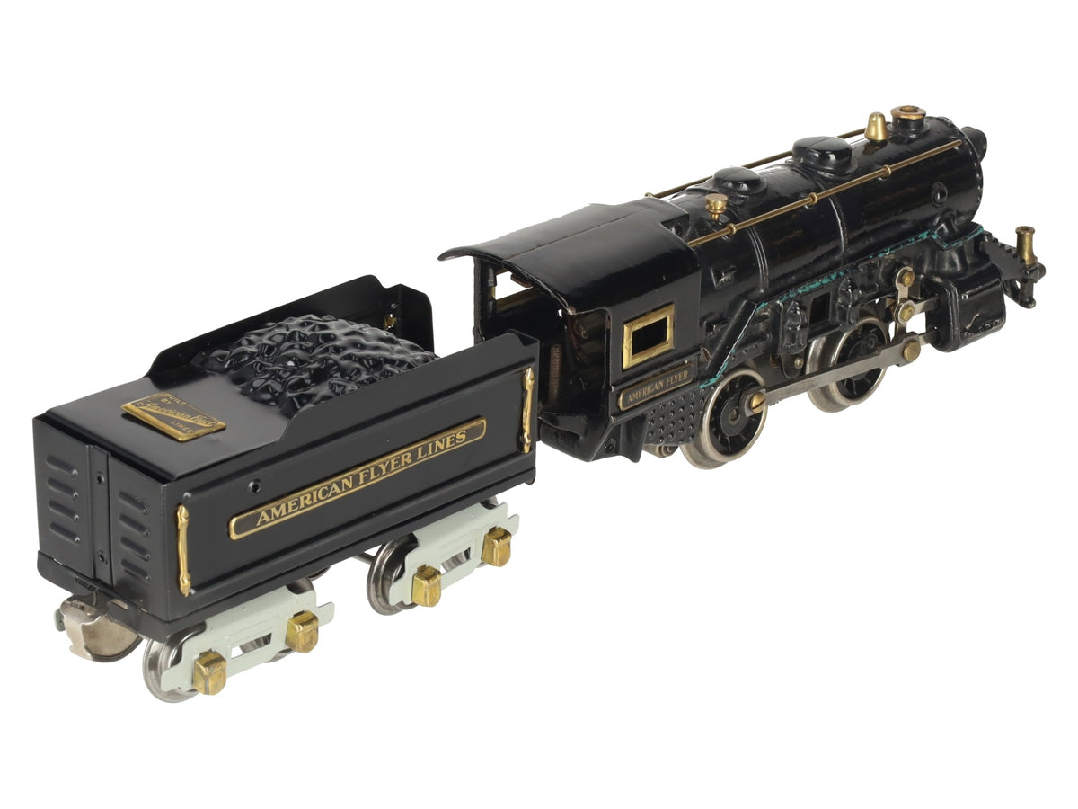 American Flyer 3190 Vintage O Gauge 2-4-0 Diecast Steam Locomotive & Tender