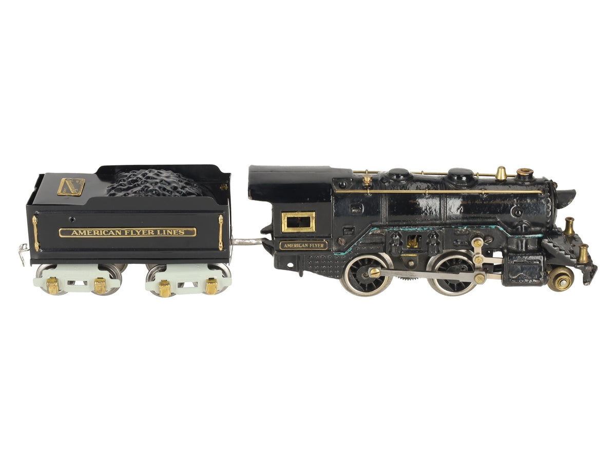 American Flyer 3190 Vintage O Gauge 2-4-0 Diecast Steam Locomotive & Tender
