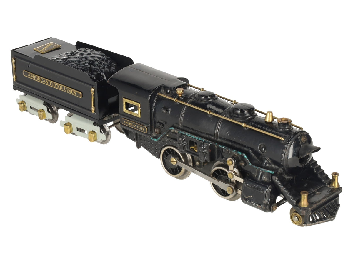 American Flyer 3190 Vintage O Gauge 2-4-0 Diecast Steam Locomotive & Tender