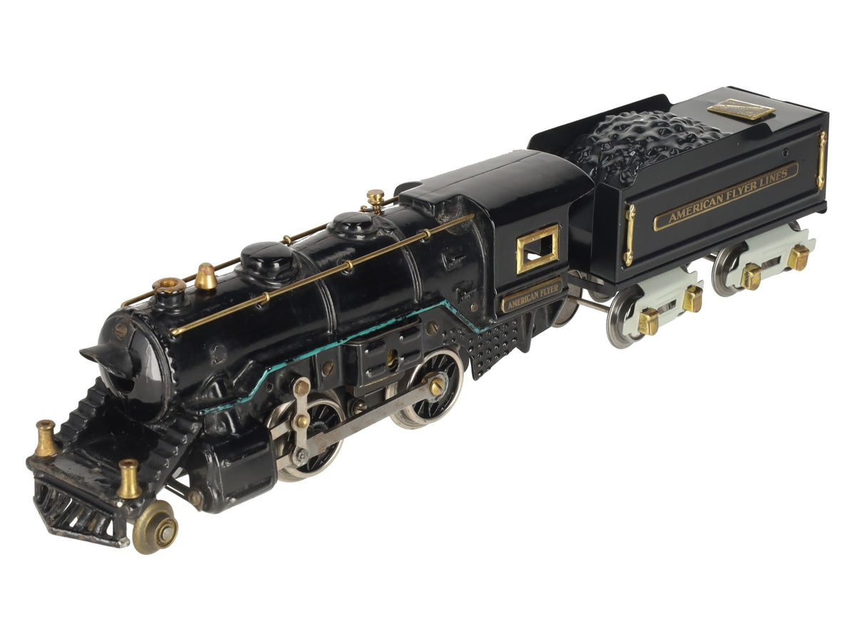American Flyer 3190 Vintage O Gauge 2-4-0 Diecast Steam Locomotive & Tender