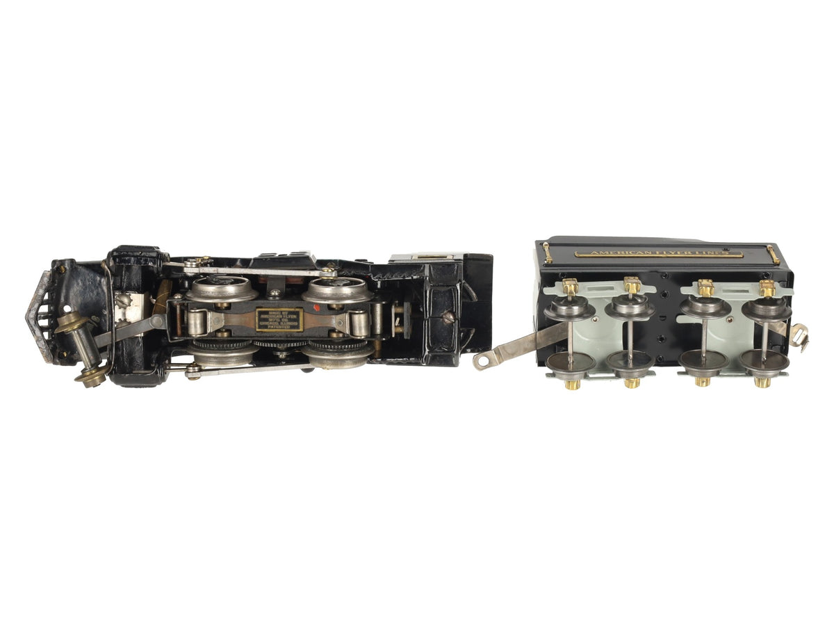 American Flyer 3190 Vintage O Gauge 2-4-0 Diecast Steam Locomotive & Tender