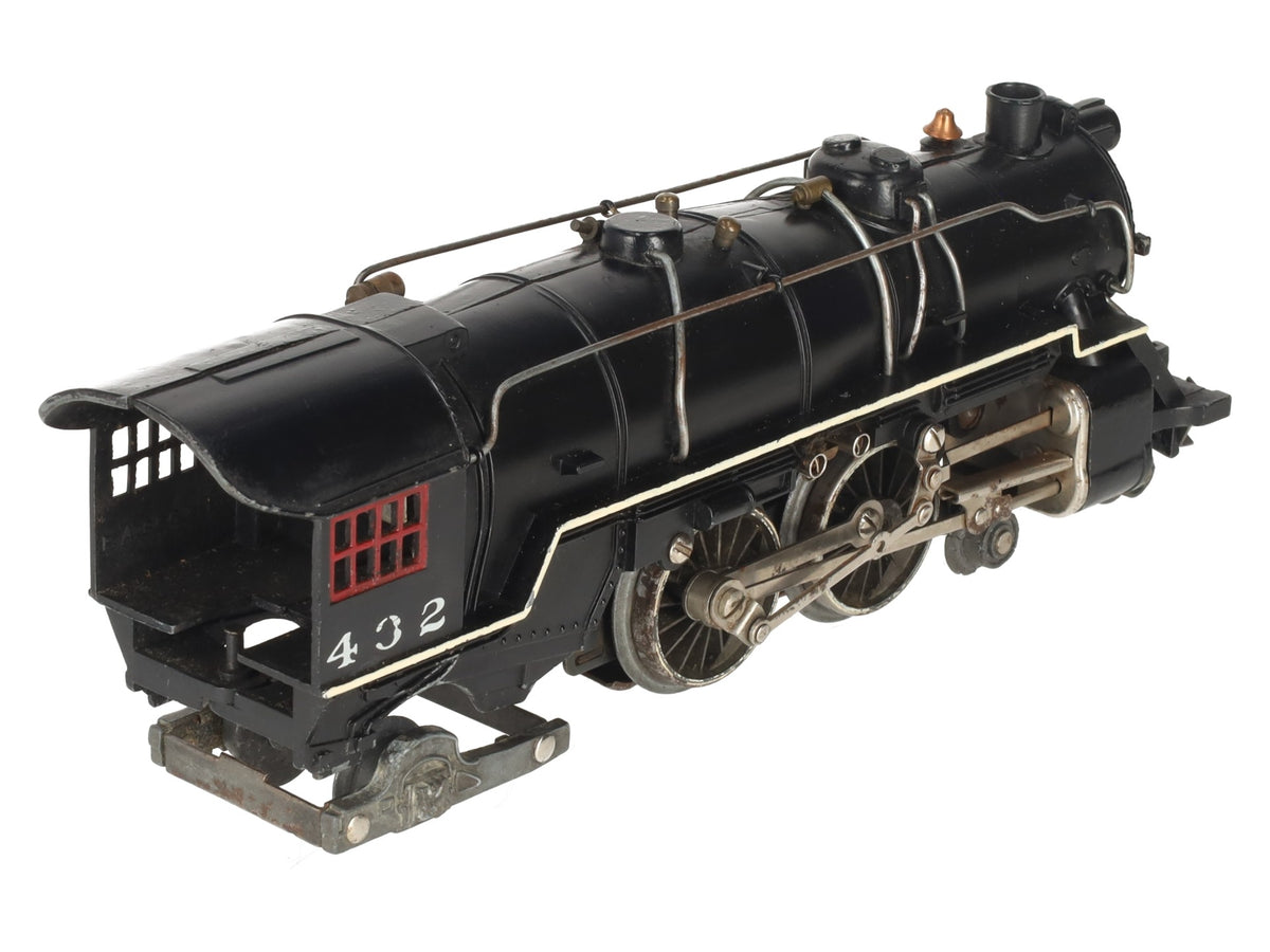 American Flyer 432 Vintage O Prewar 4-4-2 Diecast Steam Locomotive