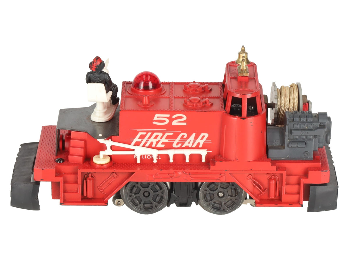 Lionel 52 Vintage O Motorized Fire Car VG