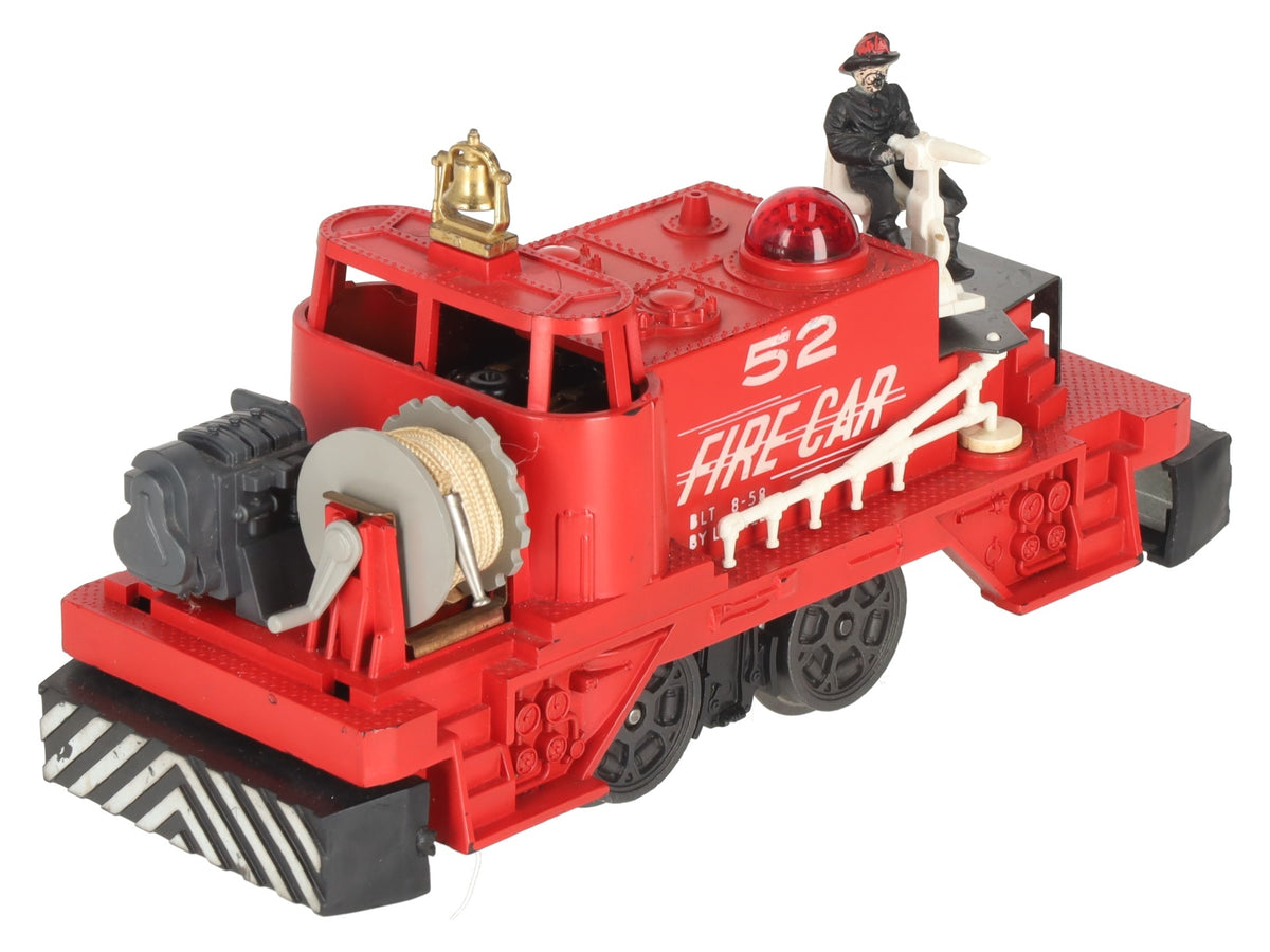 Lionel 52 Vintage O Motorized Fire Car VG