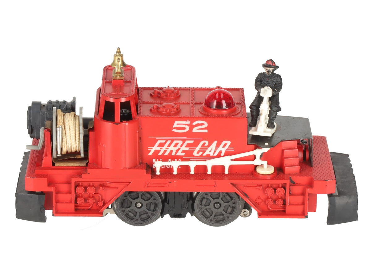 Lionel 52 Vintage O Motorized Fire Car VG