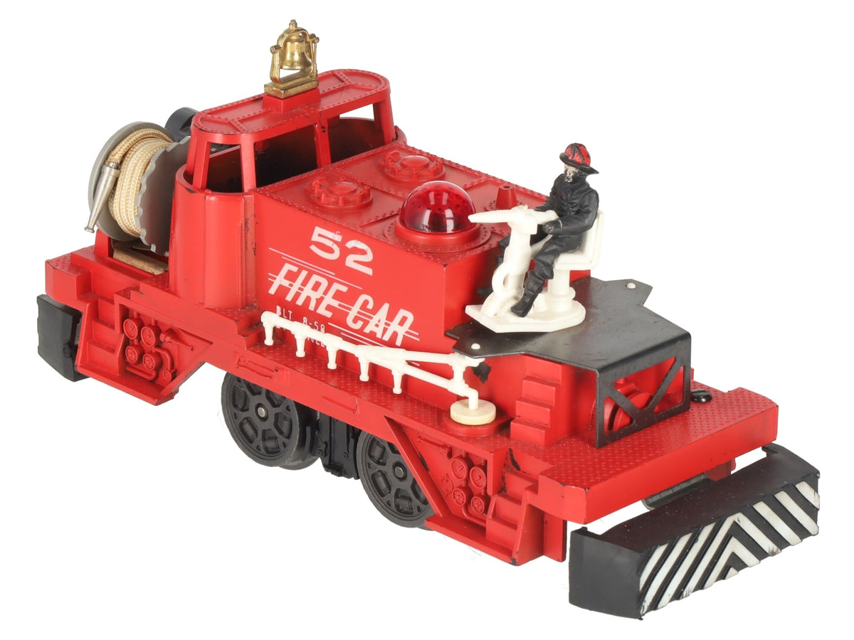 Lionel 52 Vintage O Motorized Fire Car VG