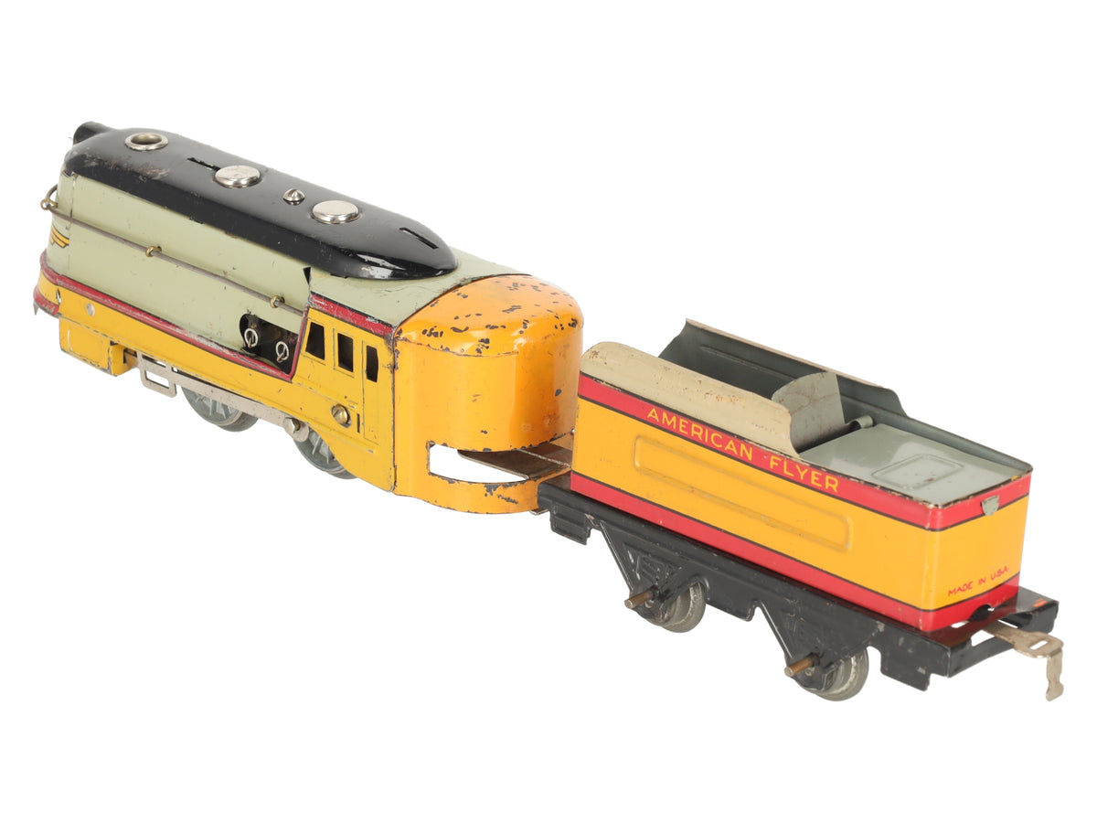 American Flyer 3192 Vintage O Gauge Hiawatha Steam Engine & Tender