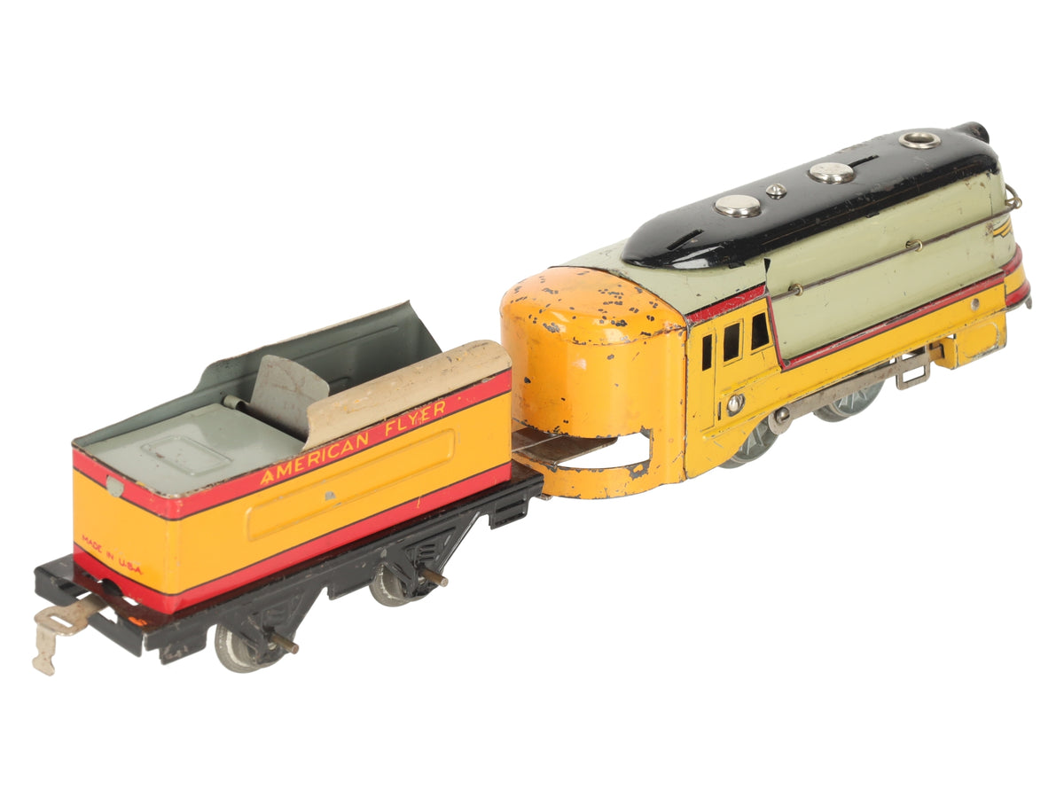 American Flyer 3192 Vintage O Gauge Hiawatha Steam Engine & Tender