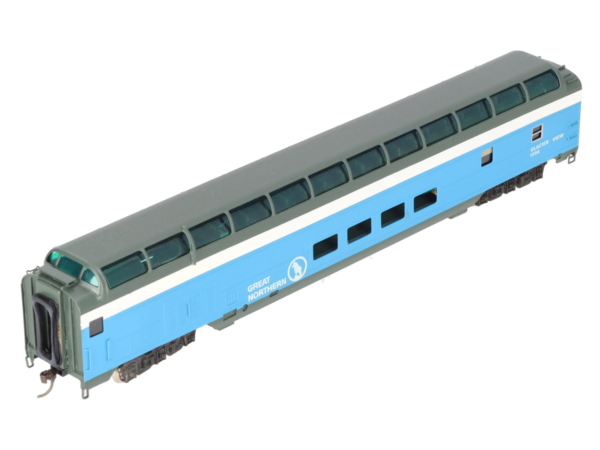 Soho 1411 HO BRASS Great Northern View Dome Lounge Passenger Car #1390 - Painted/Box
