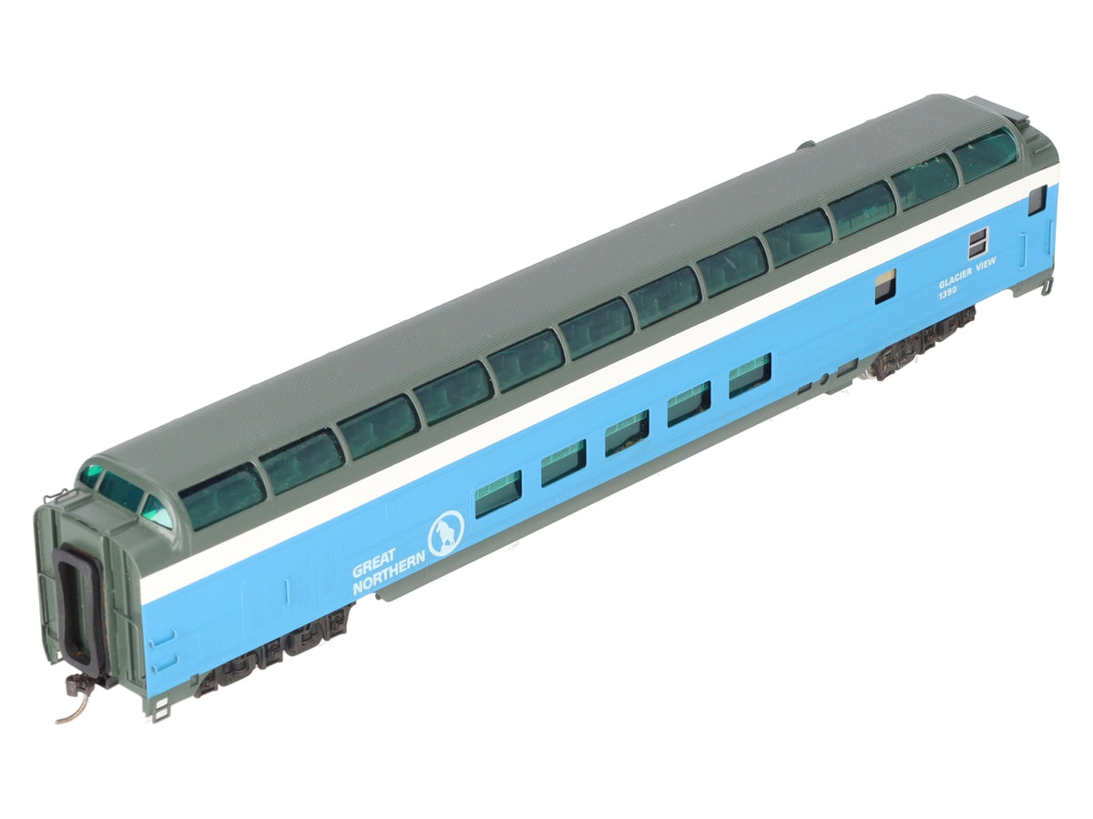 Soho 1411 HO BRASS Great Northern View Dome Lounge Passenger Car #1390 - Painted/Box