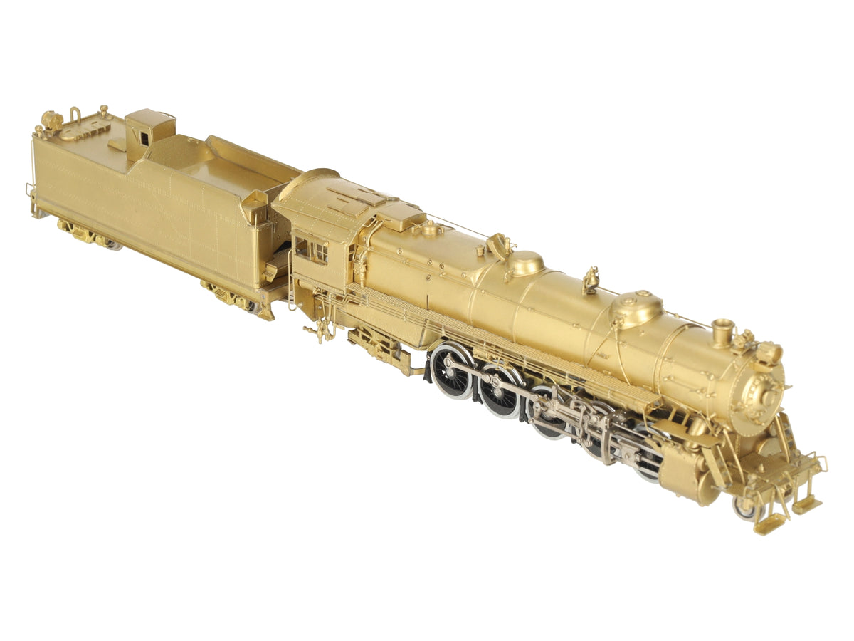 Alco S-119 HO Scale Brass Pennsylvania N-2sa 2-10-2 Steam Loco & Tender EX/Box