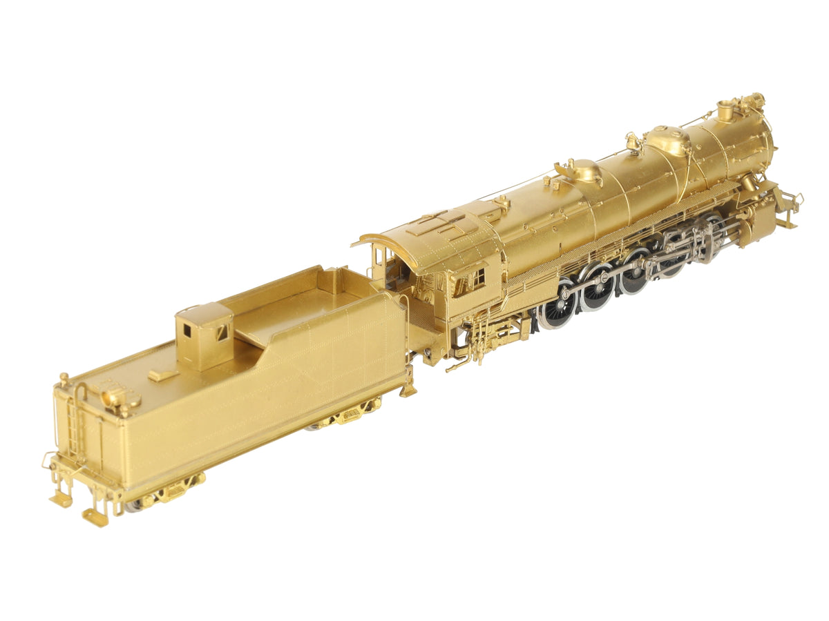 Alco S-119 HO Scale Brass Pennsylvania N-2sa 2-10-2 Steam Loco & Tender EX/Box