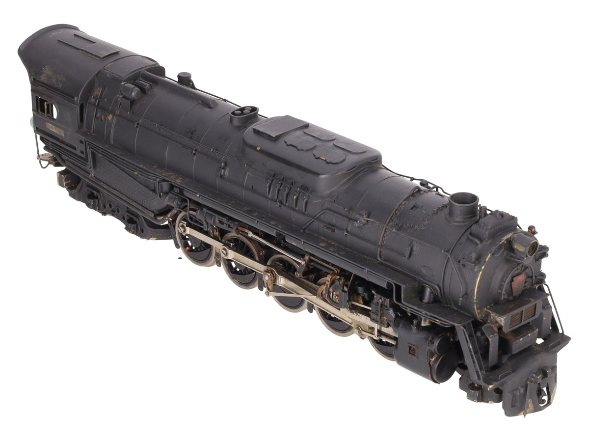 Max Gray O Scale BRASS PRR J-1 2-10-4 Steam Locomotive #6137 VG