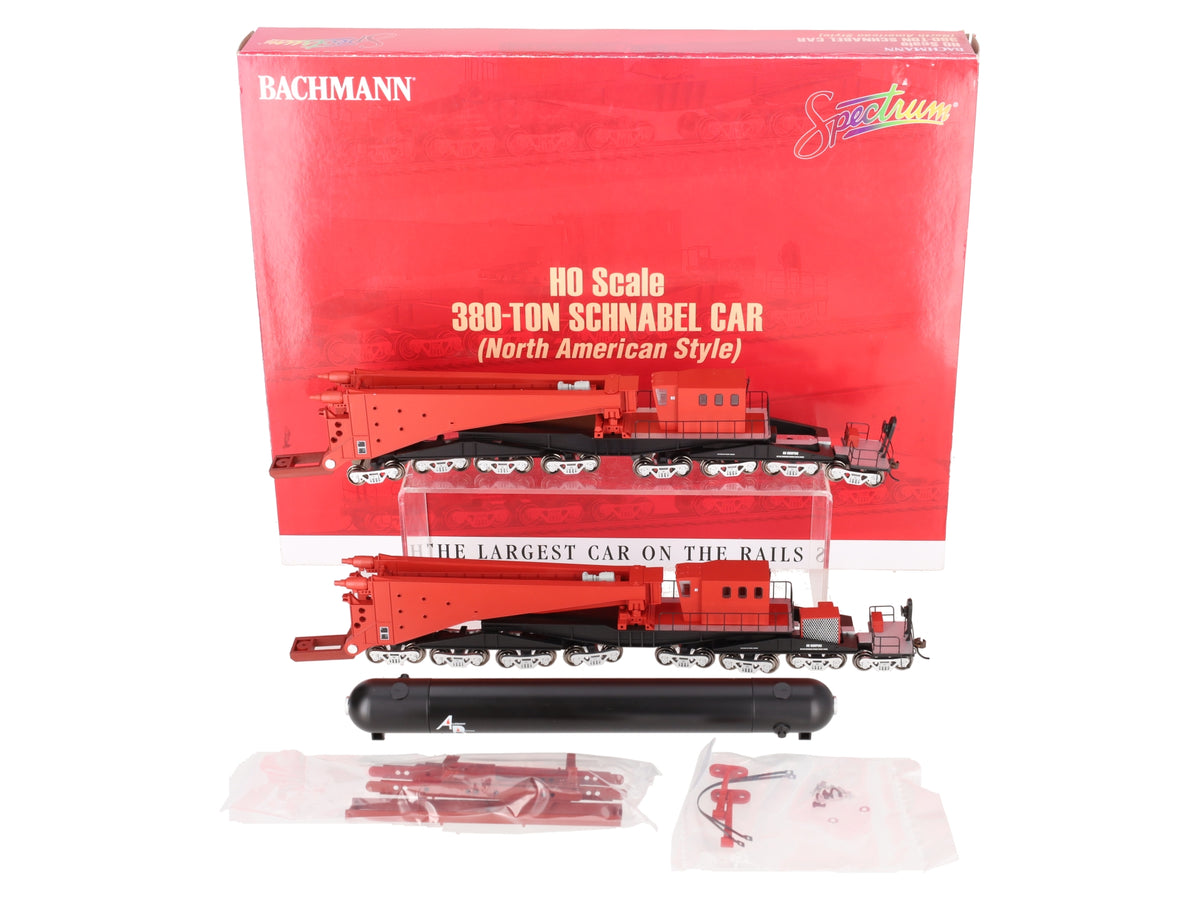 Bachmann 80513 HO 380 Ton Schnabel Car with Retort Load and Trucks