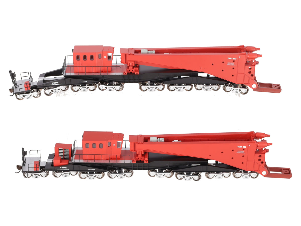 Bachmann 80513 HO 380 Ton Schnabel Car with Retort Load and Trucks