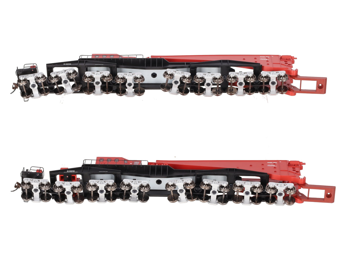 Bachmann 80513 HO 380 Ton Schnabel Car with Retort Load and Trucks
