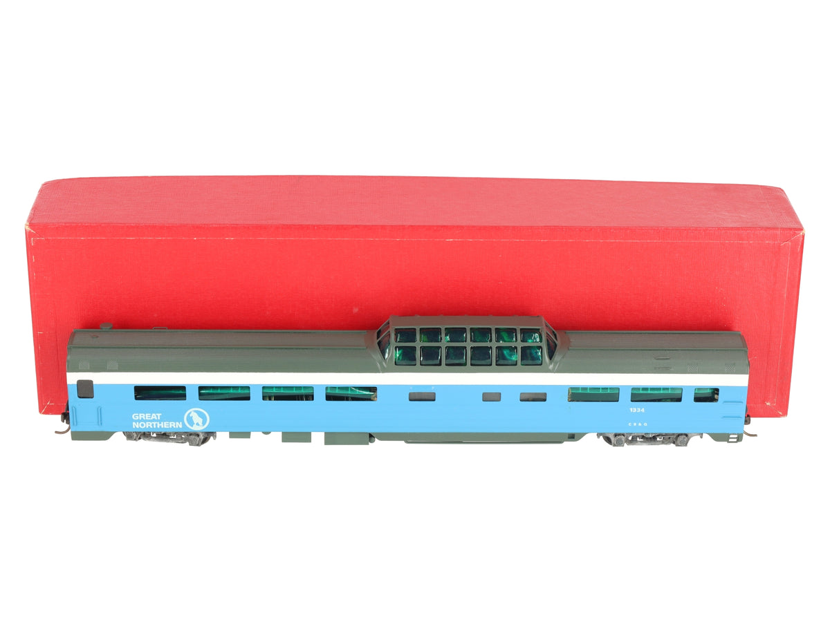 Soho 1405 HO BRASS Great Northern Dome-Coach Passenger Car #1334 - Painted