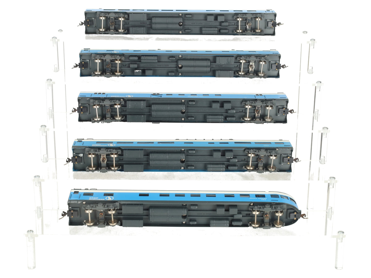Westside Model Co HO BRASS Great Northern Five Car Passenger Car Set/Box
