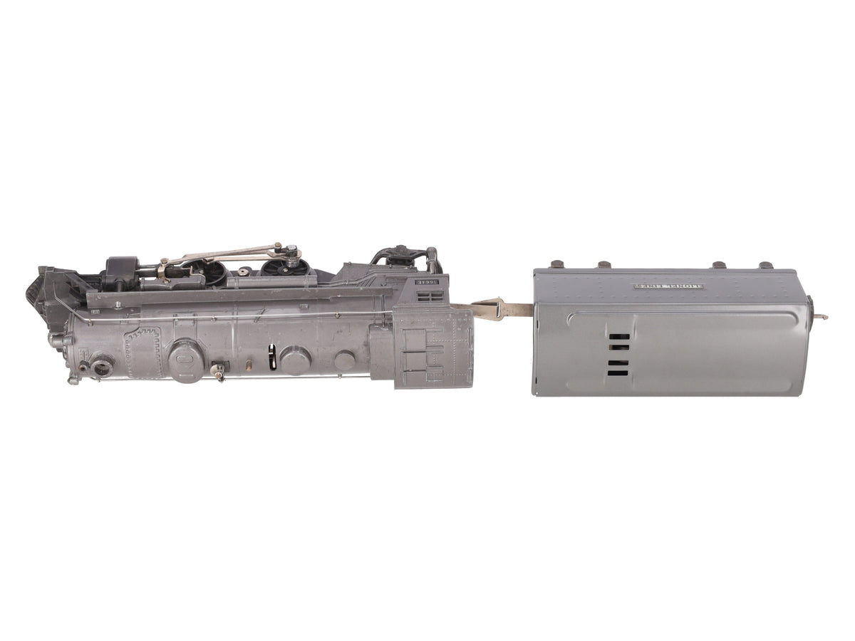 Lionel 1664E Vintage O 2-4-2 Lionel Lines Steam Locomotive and Tender - Gray