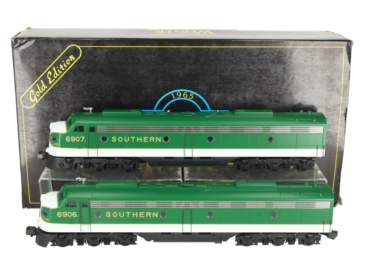 Weaver 6906 O Southern E8 AA Diesel Locomotive Set #6906/6907 EX/Box