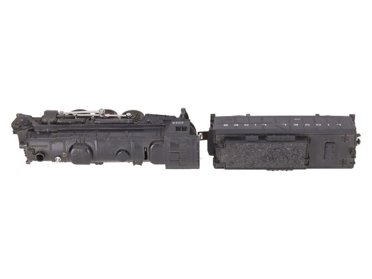 Lionel 2029 Vintage O 2-6-4 Diecast Steam Locomotive w/234W Tender EX