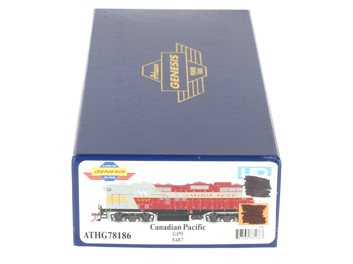 Athearn G78186 HO Canadian Pacific GP9 Diesel Locomotive #8487 LN/Box