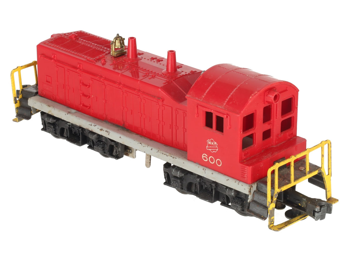 Lionel 600 Vintage O MKT NW-2 Diesel Locomotive w/Yellow Handrails