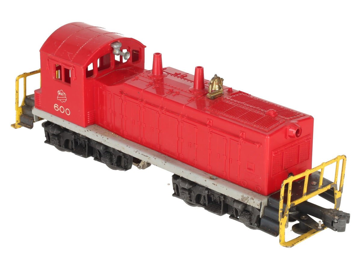 Lionel 600 Vintage O MKT NW-2 Diesel Locomotive w/Yellow Handrails