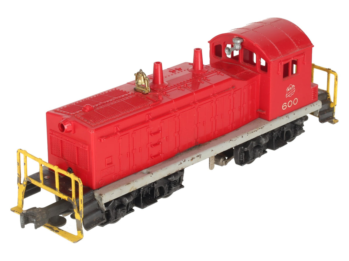 Lionel 600 Vintage O MKT NW-2 Diesel Locomotive w/Yellow Handrails
