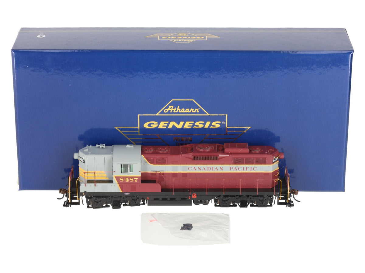 Athearn G78286 HO Canadian Pacific GP9 Diesel Locomotive #8487 w/DCC & Sound LN/Box